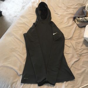 Nike Dri-Fit Hyperwarm hooded pull over